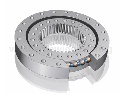 Single Row Ball bearing Internal Gear